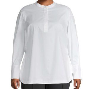 Lafayette 148 New York Axler Tunic Shirt Size 4